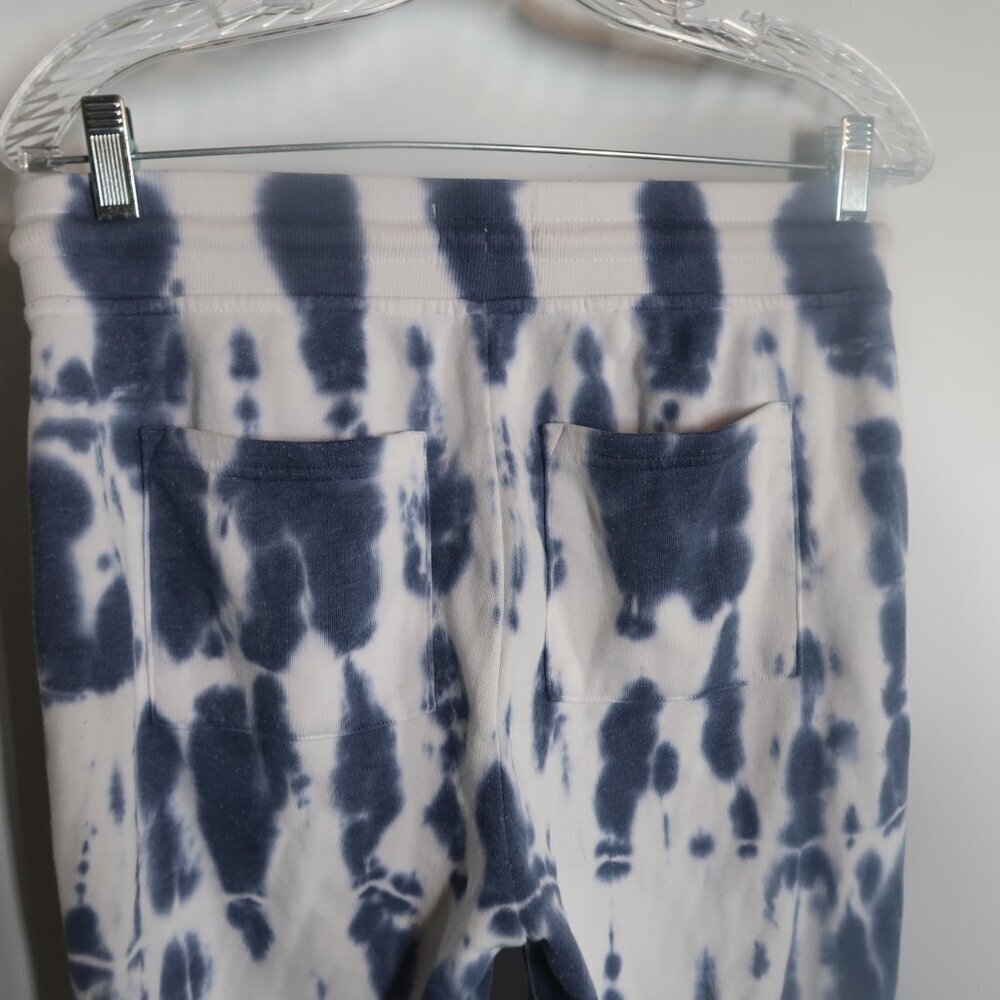 Lou & Grey Blue White Tie-dye Sweatpants Joggers Size Small - Picture 4 of 5